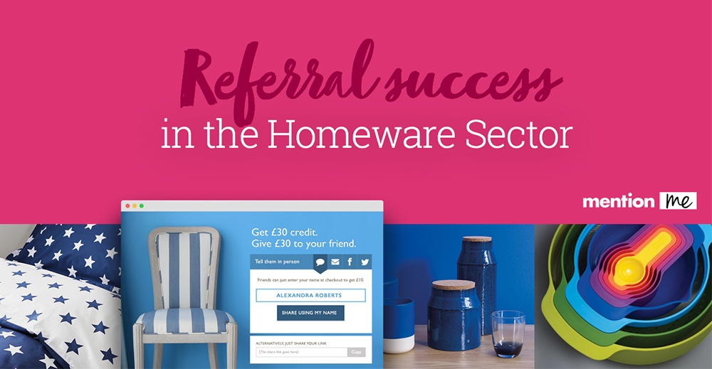 Homewares referrals report