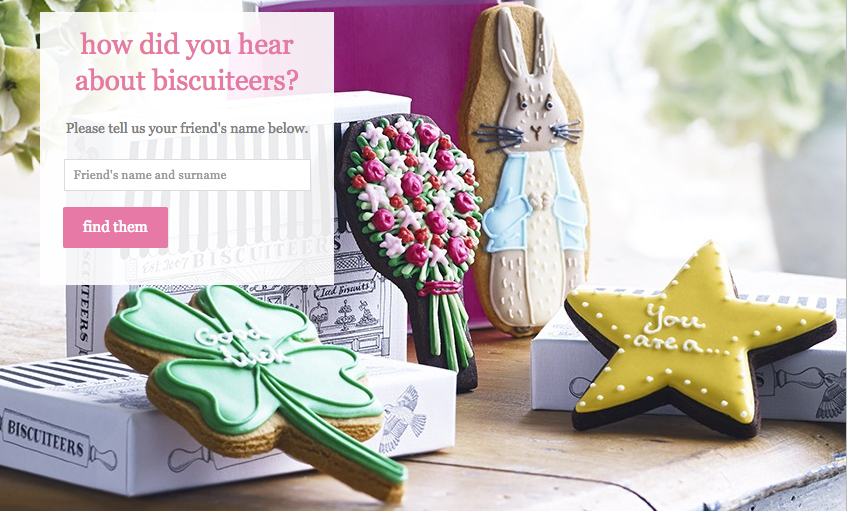 Biscuiteers Referral Offer