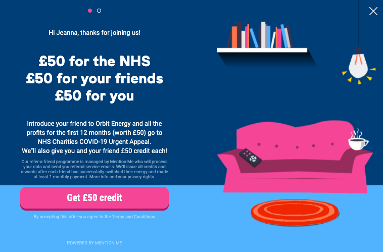 Orbit energy - NHS campaign (launch)