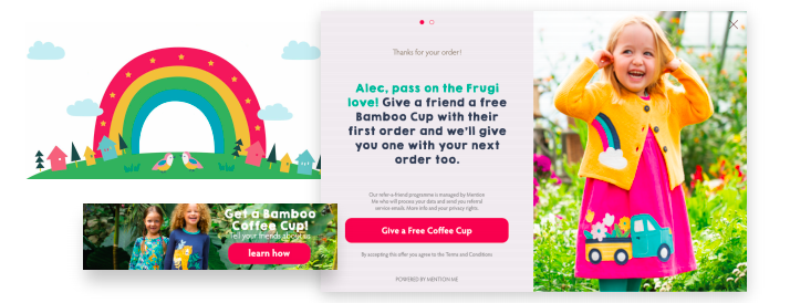 Frugi referral marketing programme