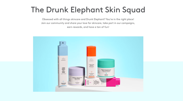 drunk elephant refer a friend page