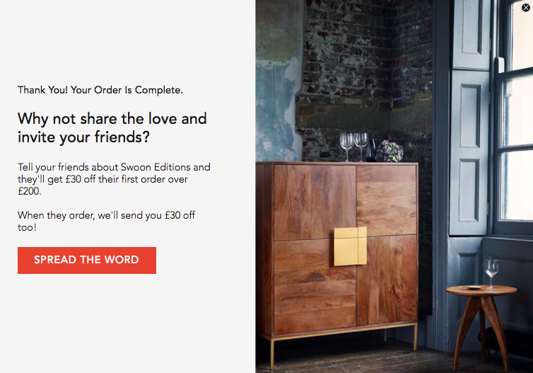 Swoon Editions Referral Scheme Offer