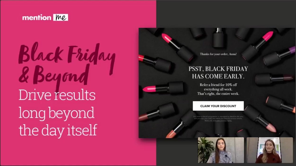Black Friday Webinar Video
