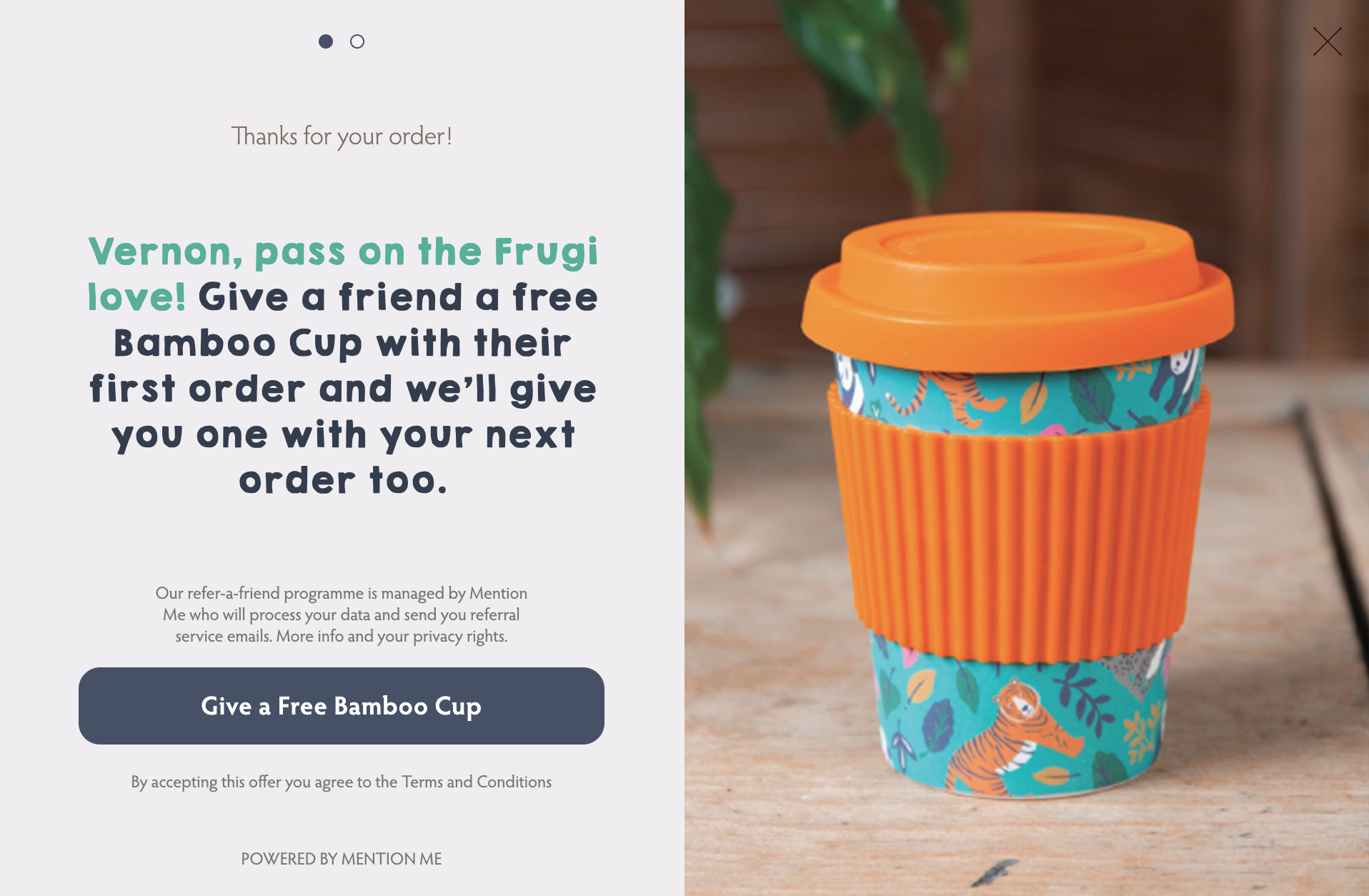 Frugi referral programme