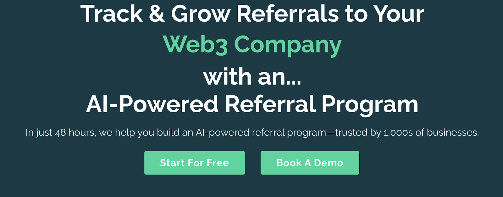 ReferralHero AI-powered referral program — a ReferralCandy competitor for SaaS companies