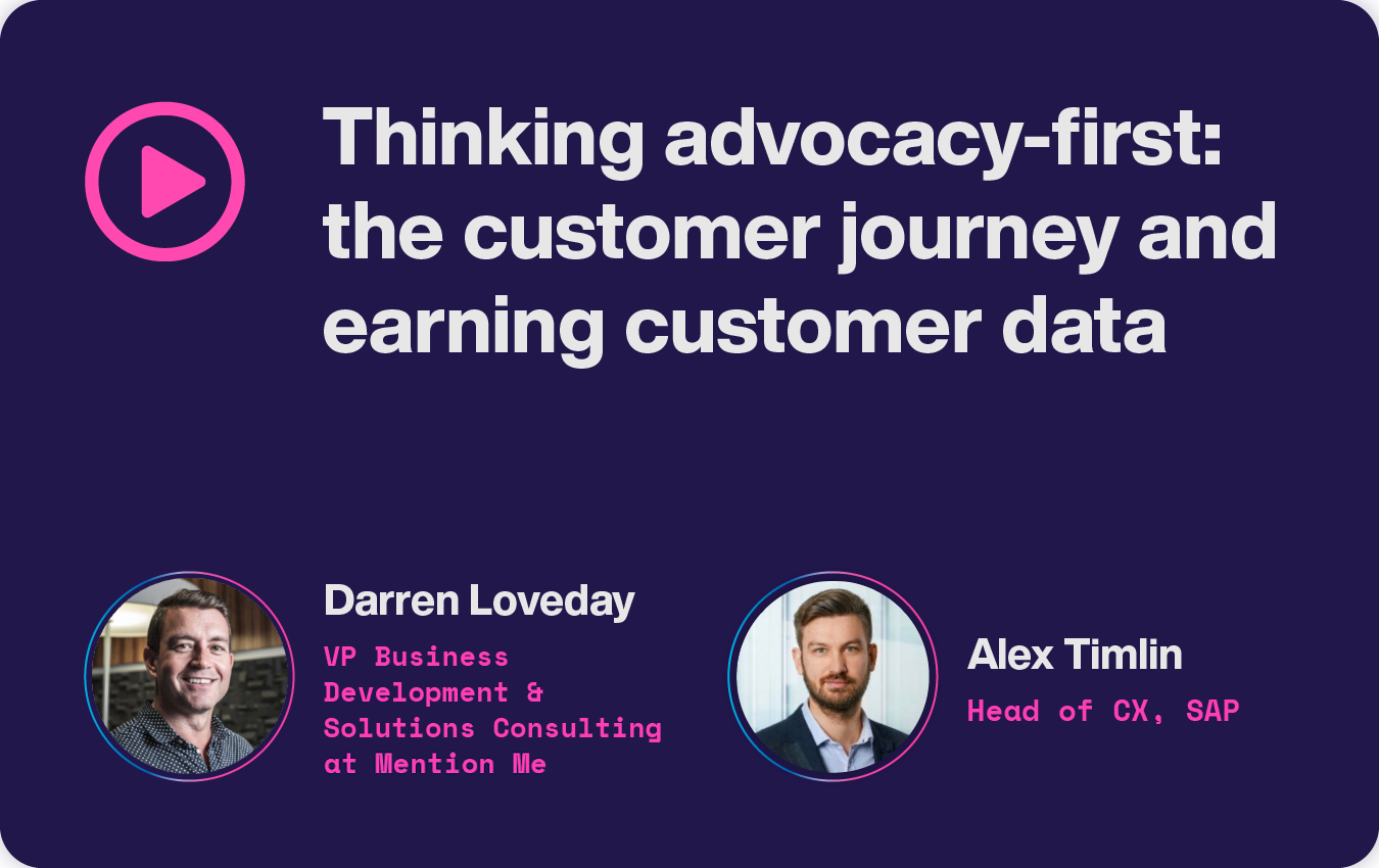 Video - Thinking advocacy-first throughout the customer journey