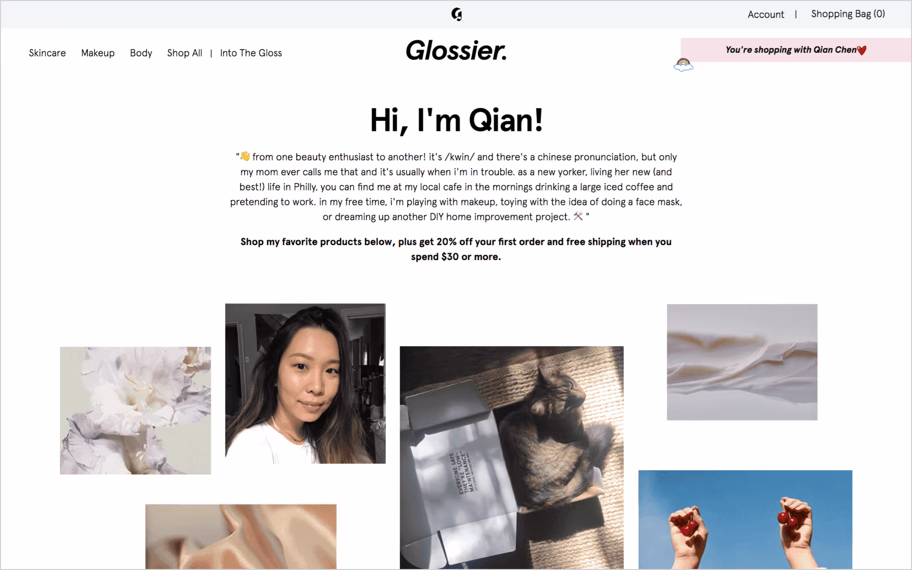 glossier-influencer