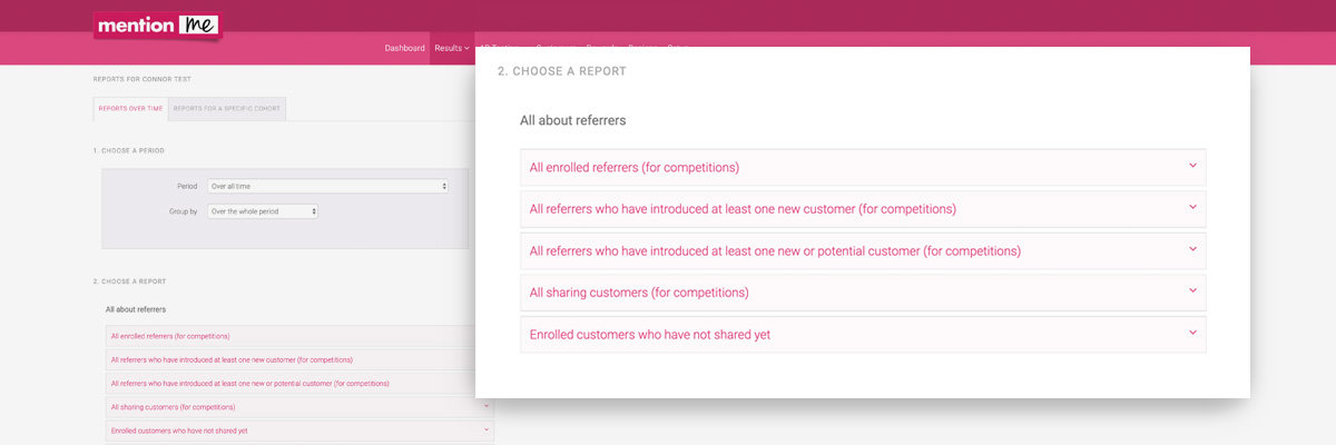 Download Reports Page